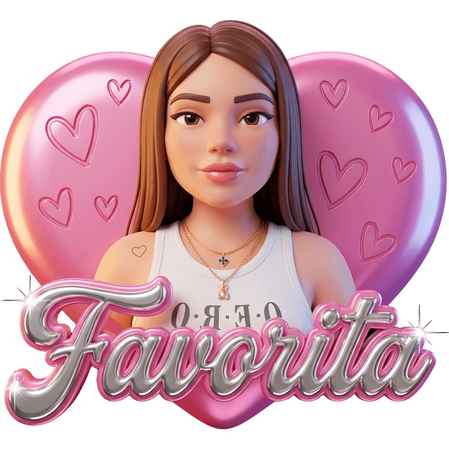 Pink Favorita TikTok LIVE gift