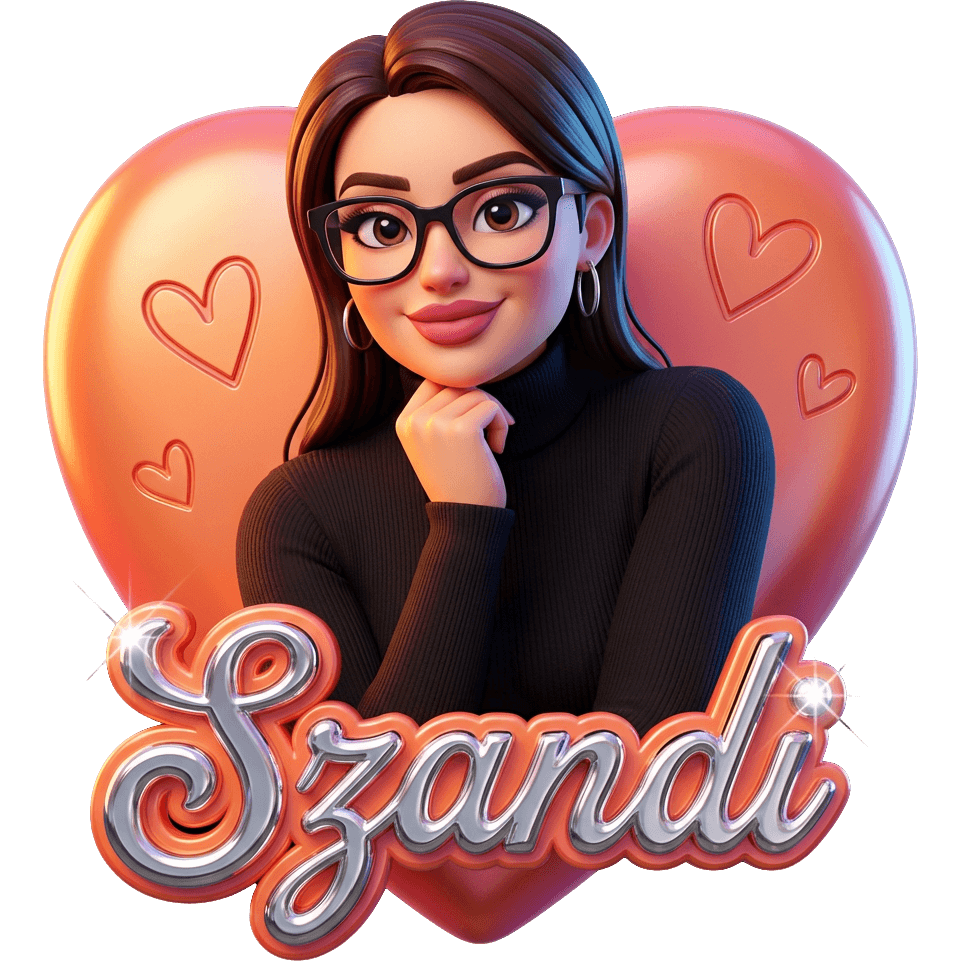 Szemüveges Szandi TikTok LIVE gift