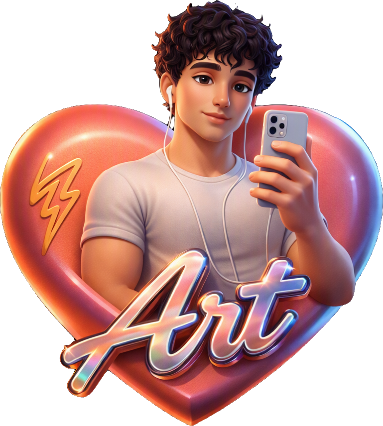 Art Heart TikTok LIVE gift