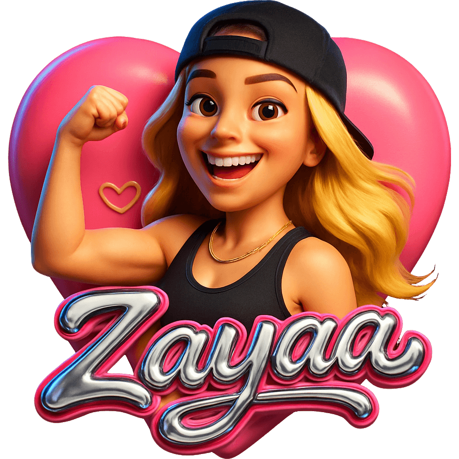 Braço de Zaya TikTok LIVE gift