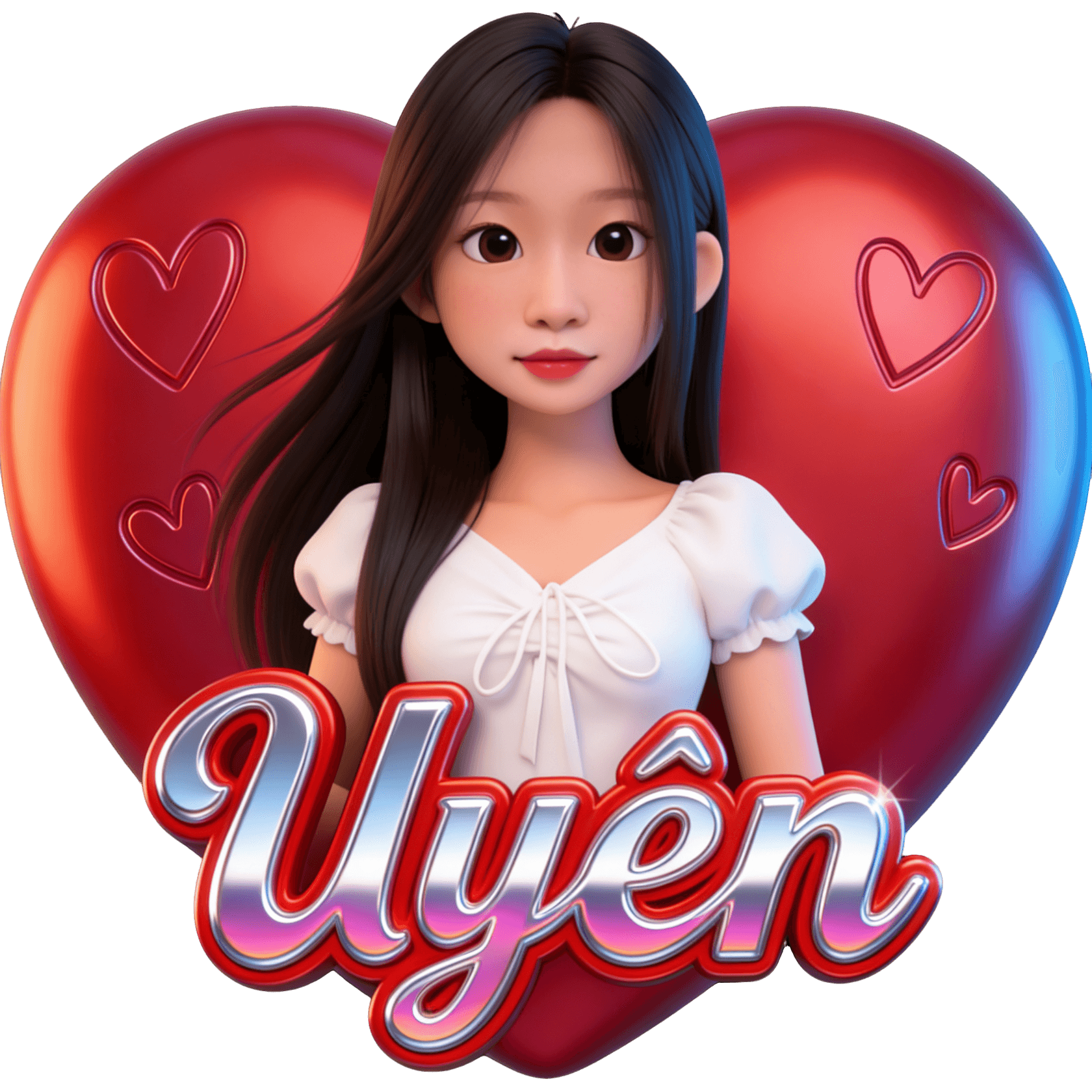 Uyên xinhgai TikTok LIVE gift