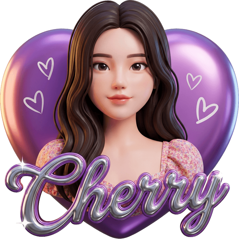 Cherry Tím TikTok LIVE gift