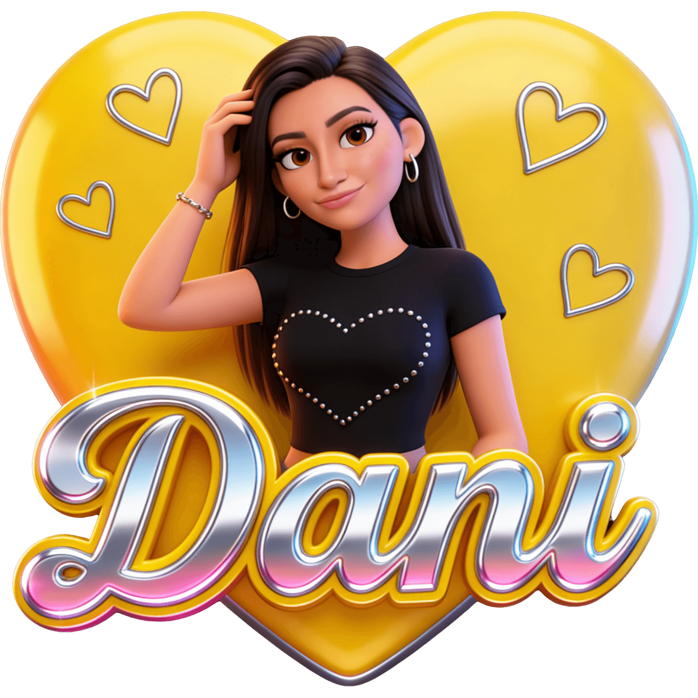 Dani Coração TikTok LIVE gift