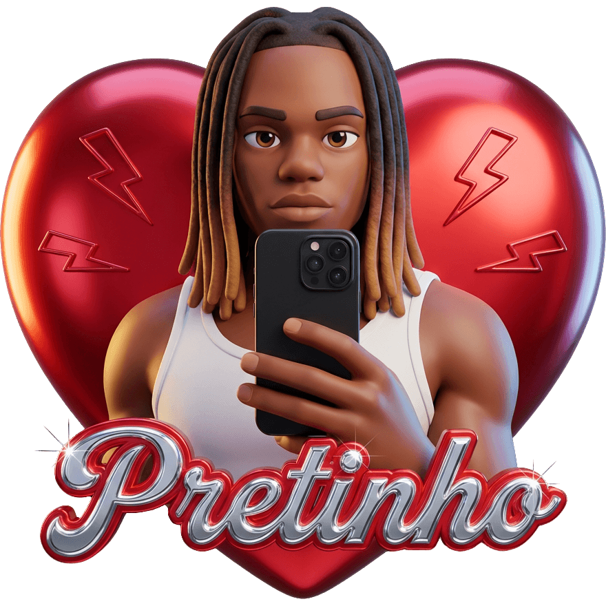 Pretinho Selfie TikTok LIVE gift