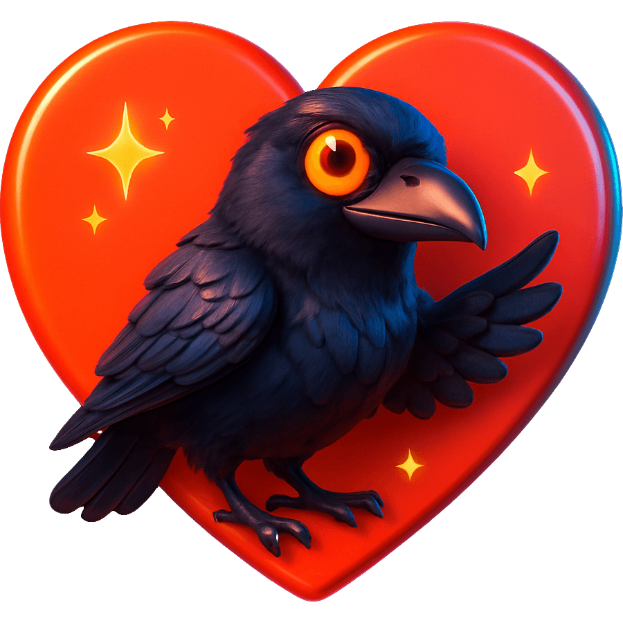 Smarter crow TikTok LIVE gift