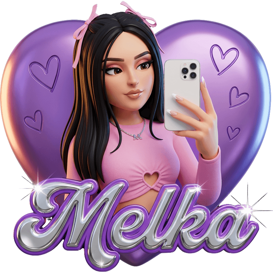 Różowa Melka TikTok LIVE gift