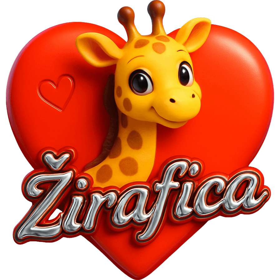 Žirafica TikTok LIVE gift