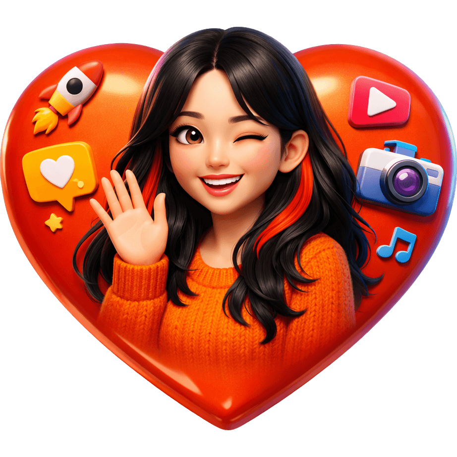 برتقالي Posa TikTok LIVE gift