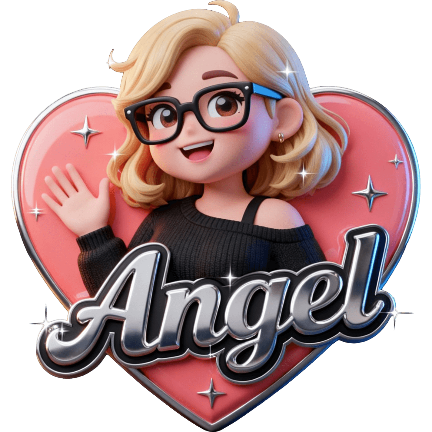 Angel Blondă TikTok LIVE gift