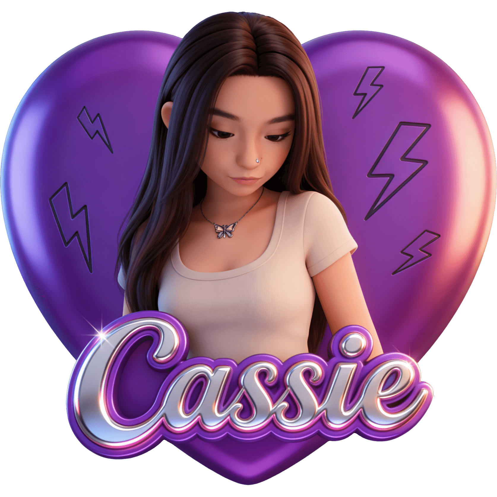 Purple Volt TikTok LIVE gift