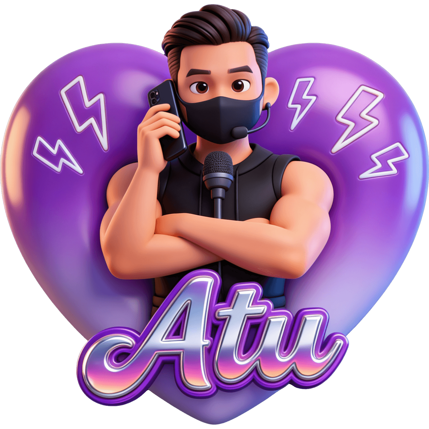 Atu Sĩ Vương TikTok LIVE gift