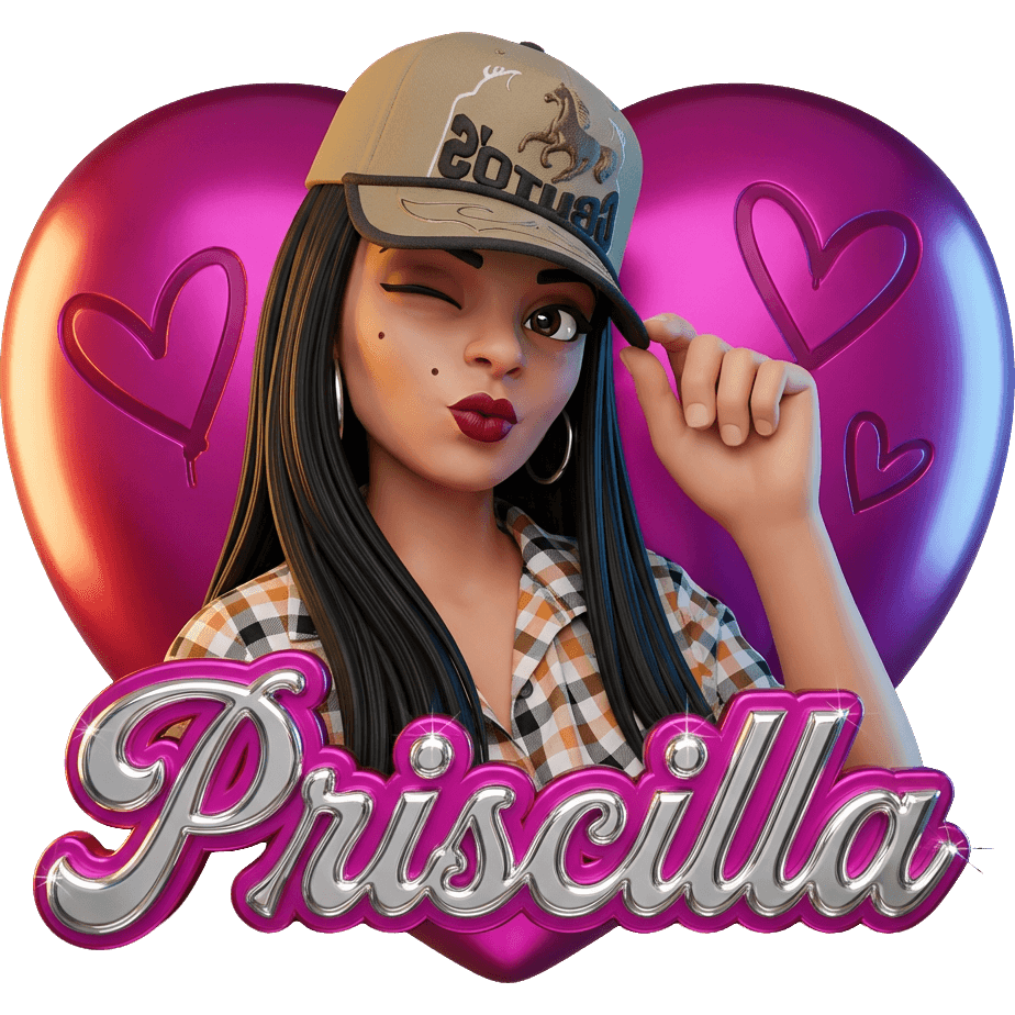 Boné da Priscilla TikTok LIVE gift