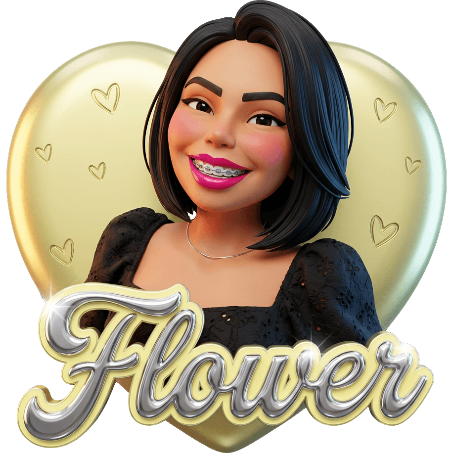 Flower Dourada TikTok LIVE gift