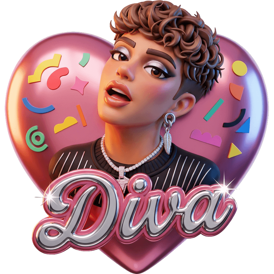 Diva Heart TikTok LIVE gift