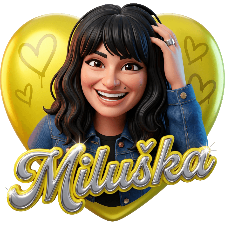 Modrá džíska TikTok LIVE gift