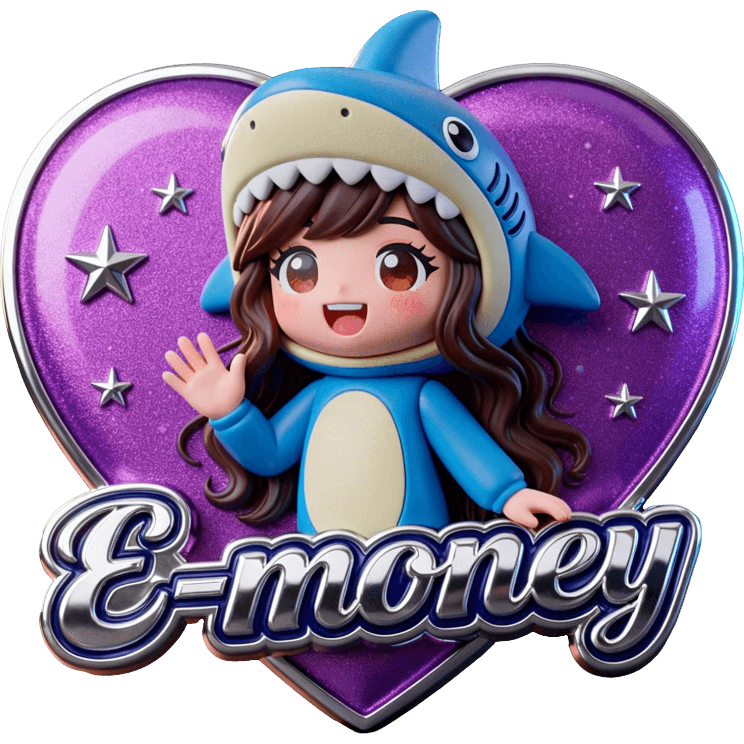 E-money Shark TikTok LIVE gift