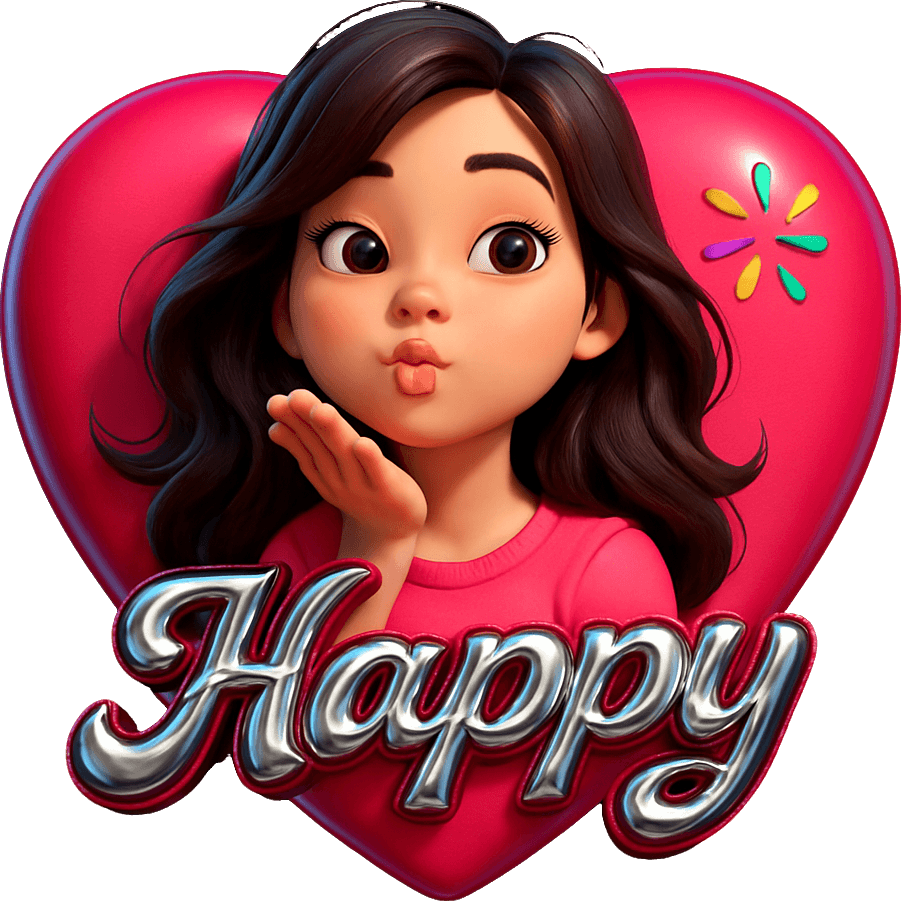 Happy Girl TikTok LIVE gift