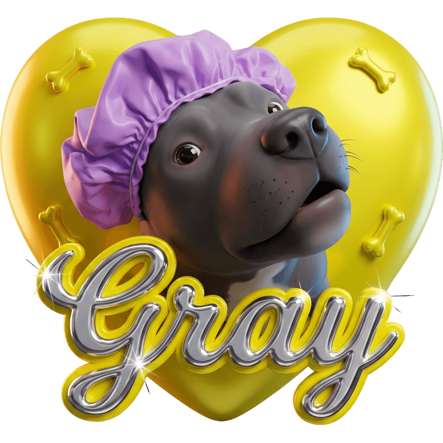 Gray Pup TikTok LIVE gift