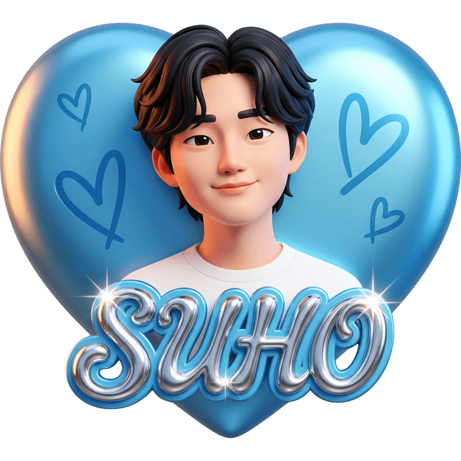 SUHO 블루 TikTok LIVE gift