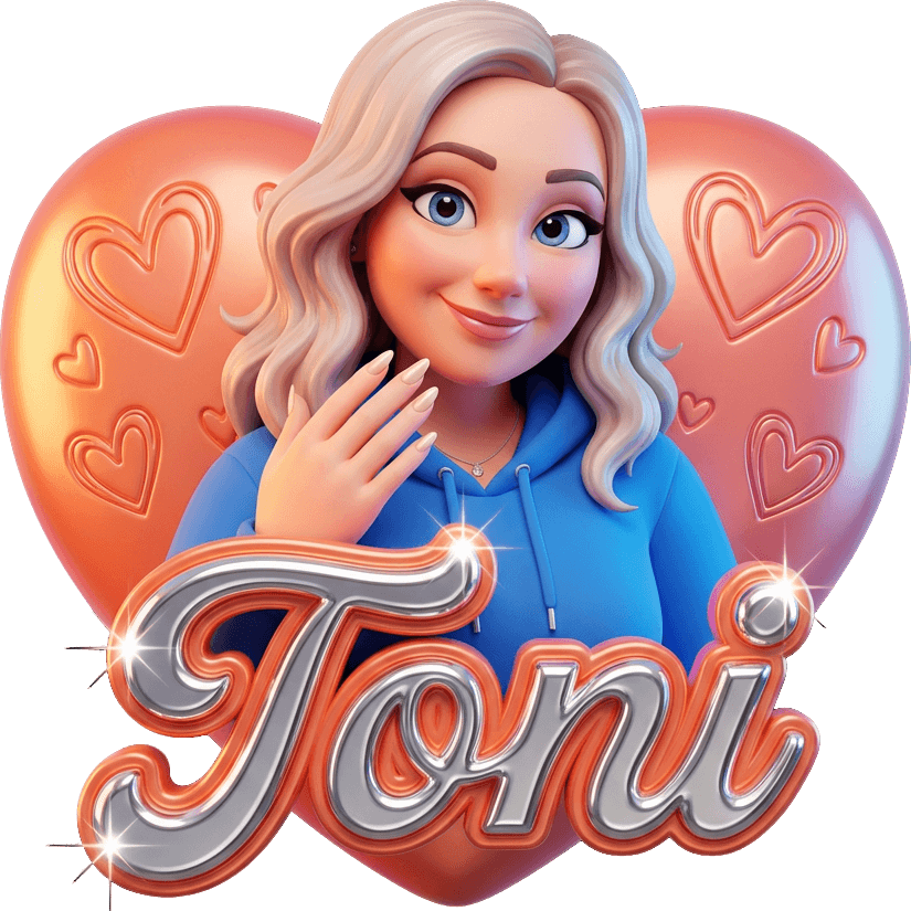 Blue Hoodie Toni TikTok LIVE gift