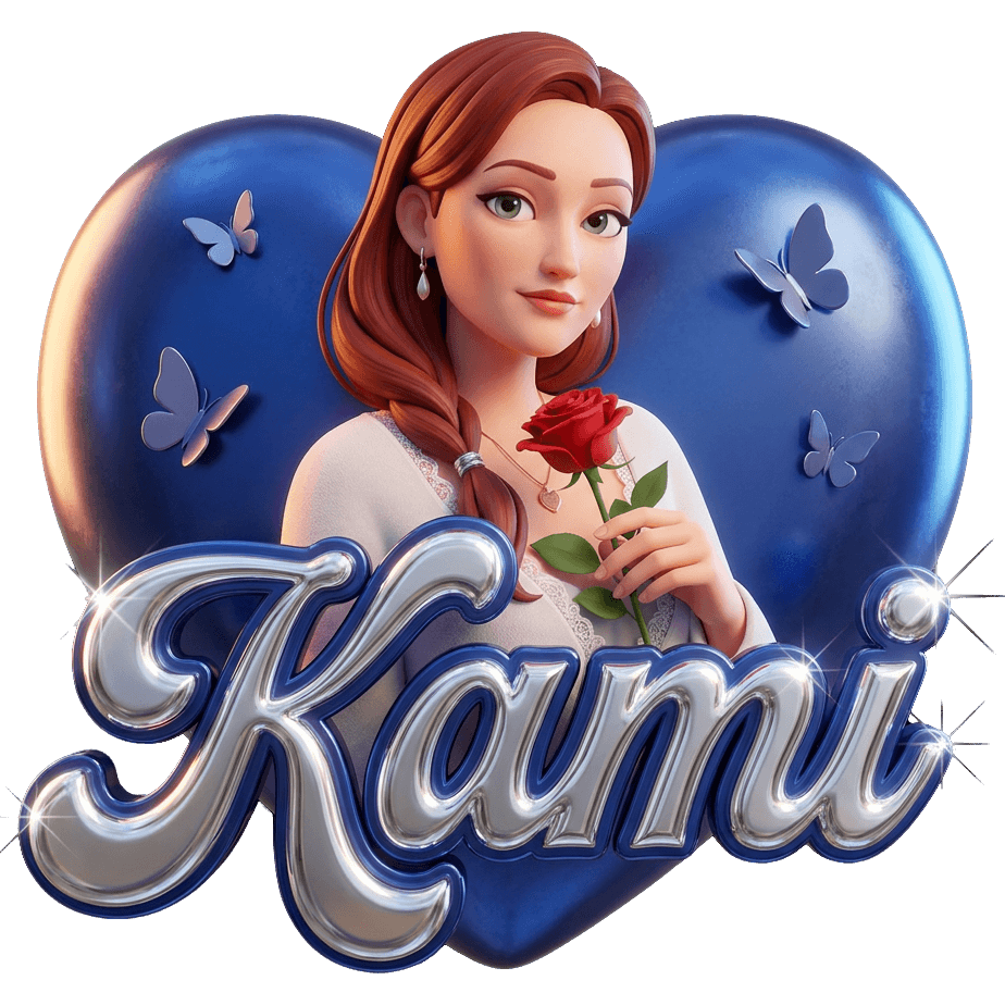 Kami s růží TikTok LIVE gift