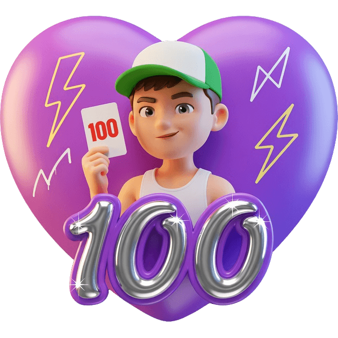 100 Card TikTok LIVE gift