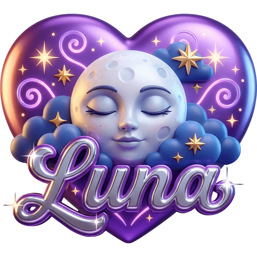 Měsíční Luna TikTok LIVE gift