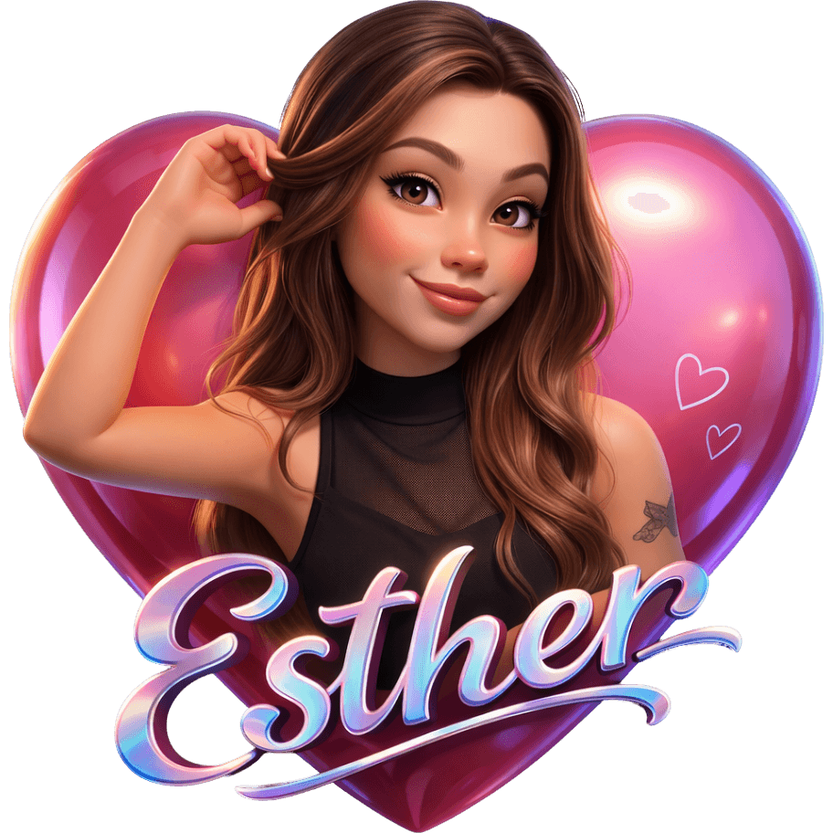 Esther em Pose TikTok LIVE gift