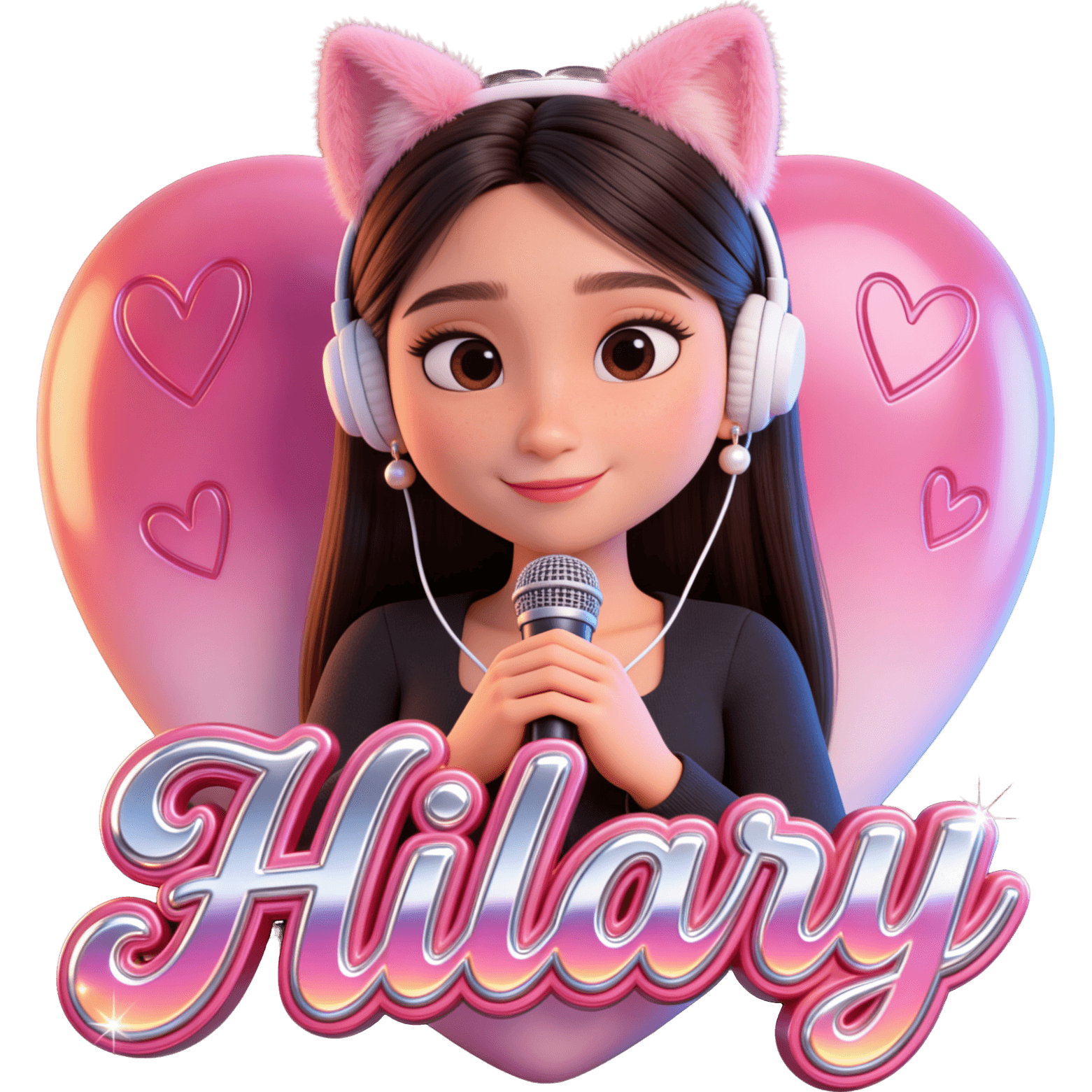 Hilary na MEOW TikTok LIVE gift