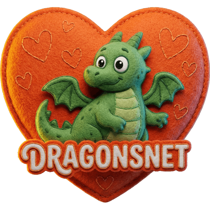 Mascote Dragonsnet TikTok LIVE gift