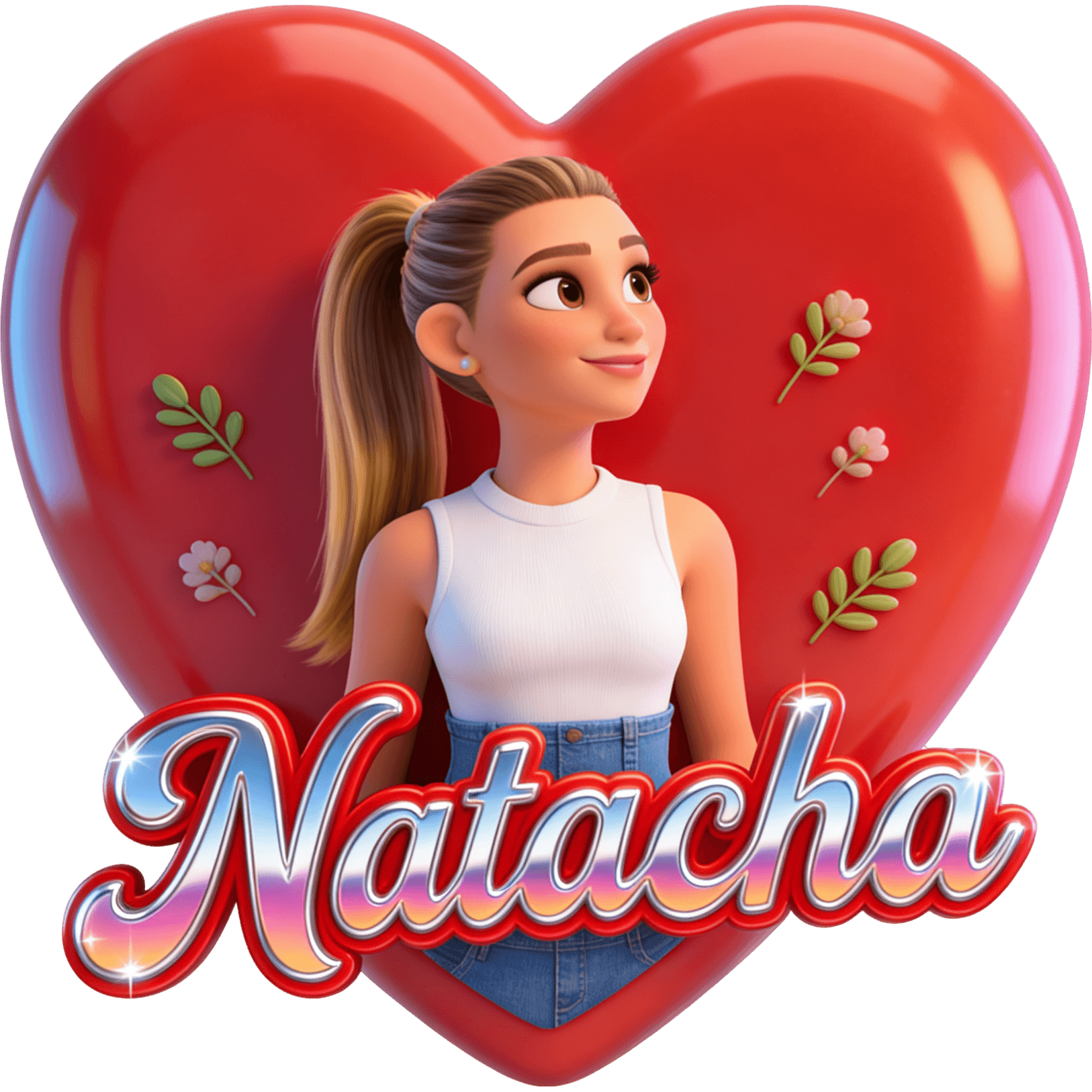 Natacha dos V8 TikTok LIVE gift