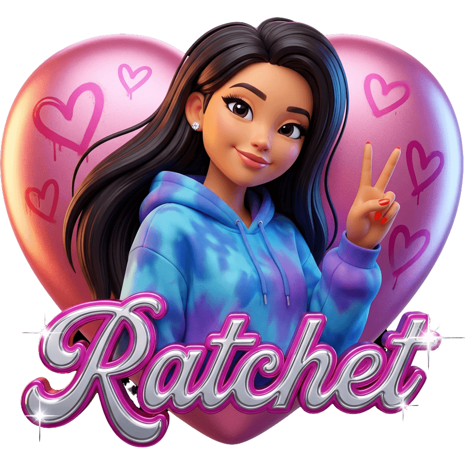Ratchet Tie-Dye TikTok LIVE gift