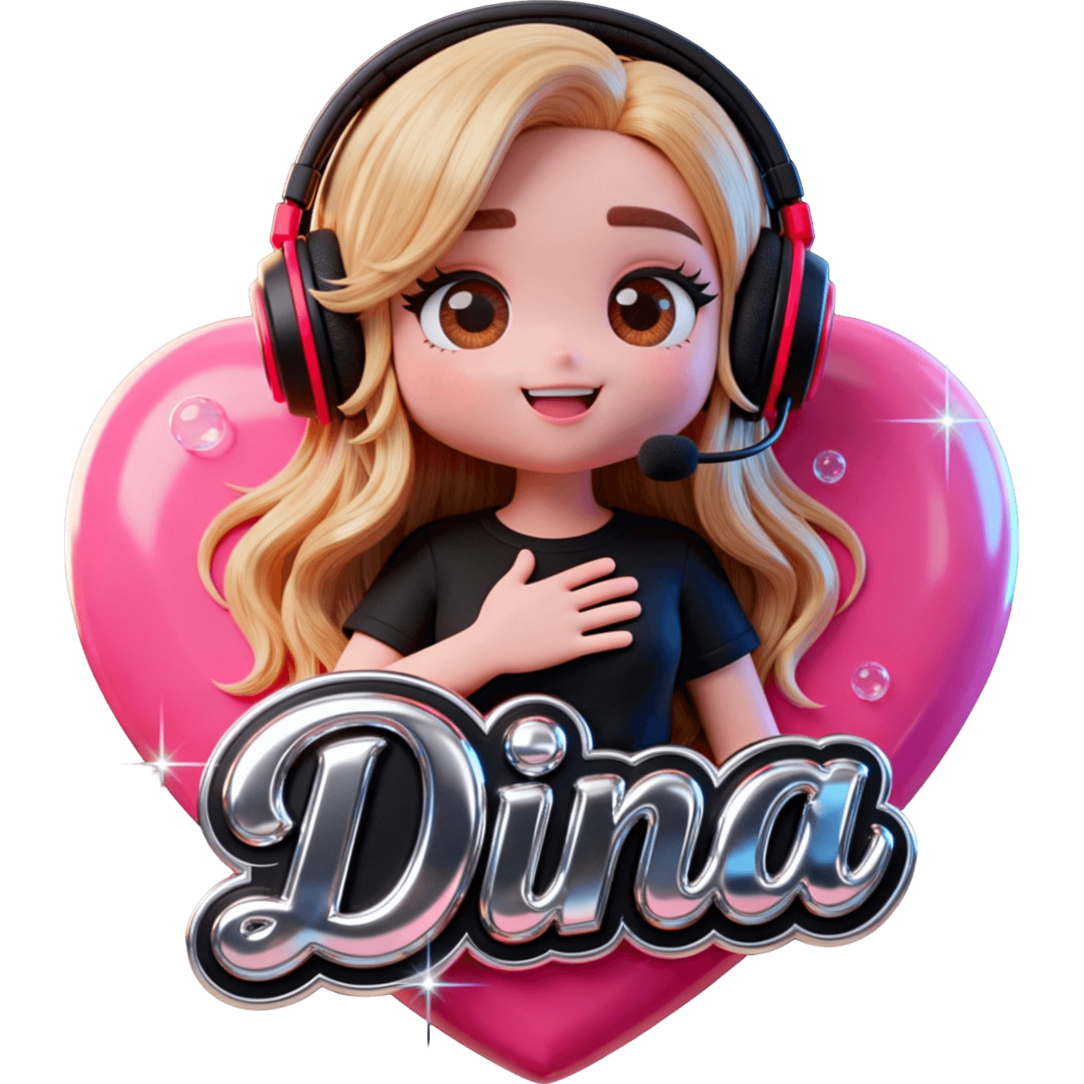 Blondes Lächeln TikTok LIVE gift