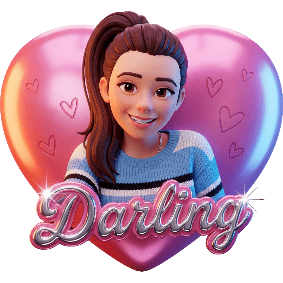 Blauer Darling TikTok LIVE gift