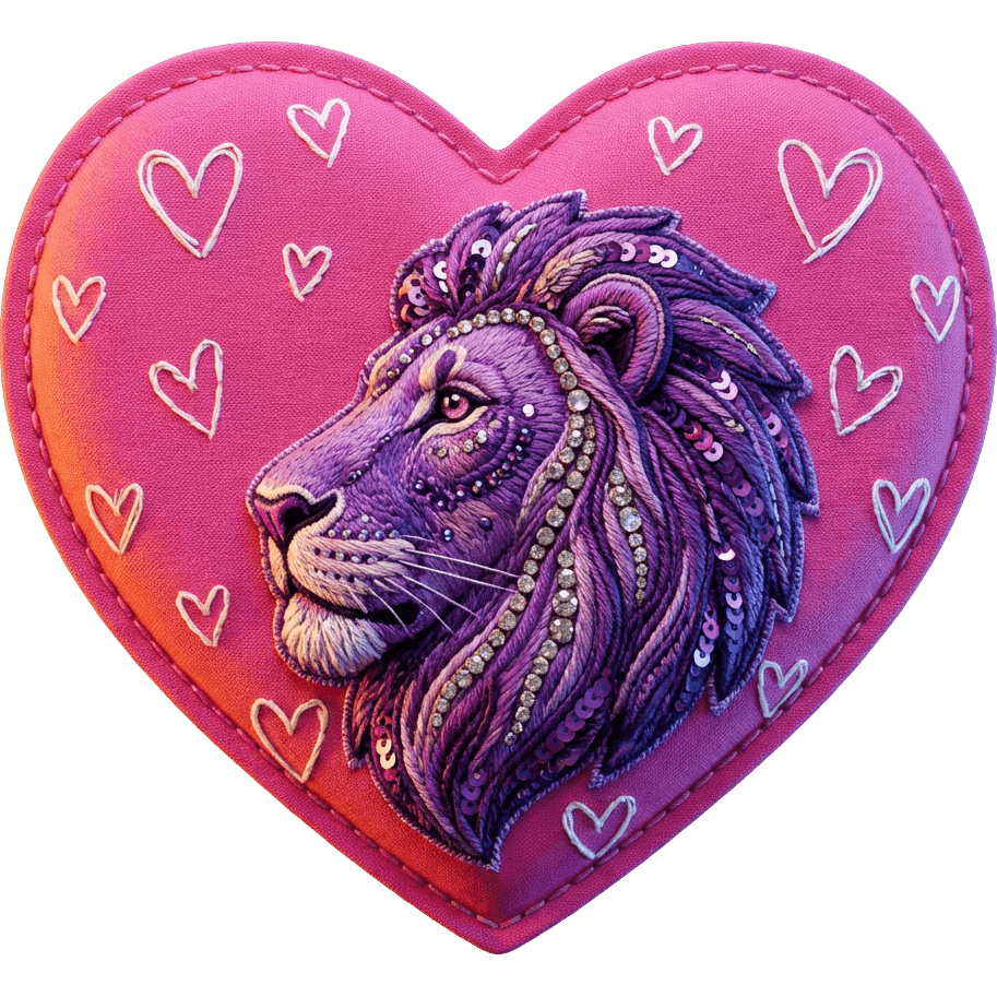 Purple Lion TikTok LIVE gift