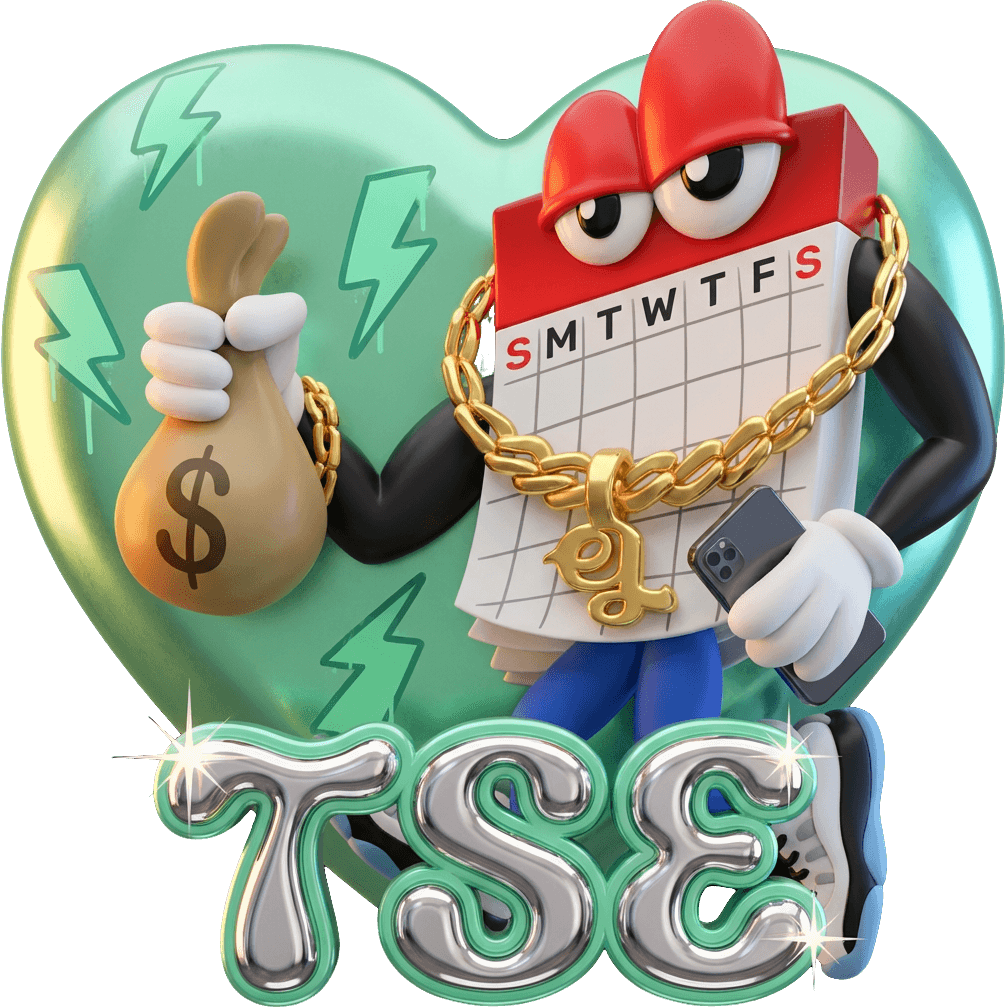 TSE Calendar TikTok LIVE gift