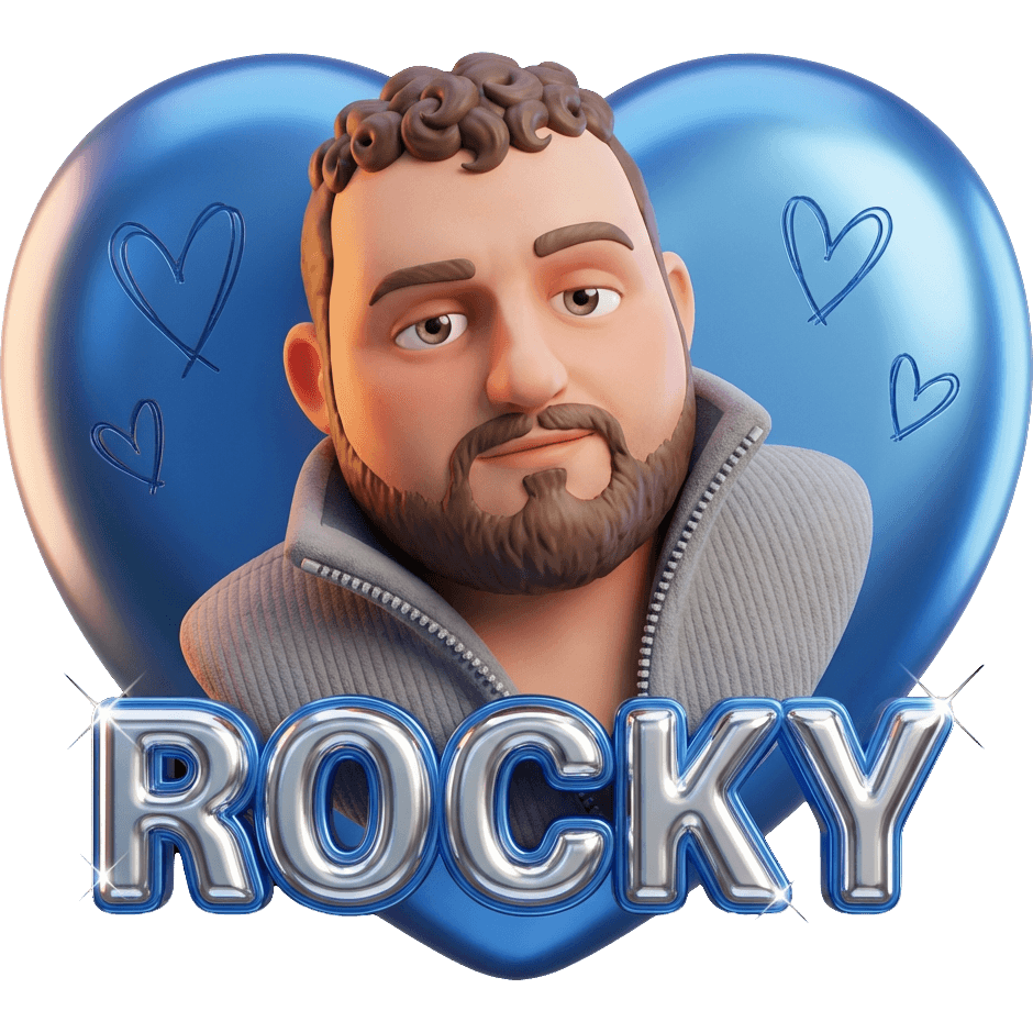 Niebieski Rocky TikTok LIVE gift