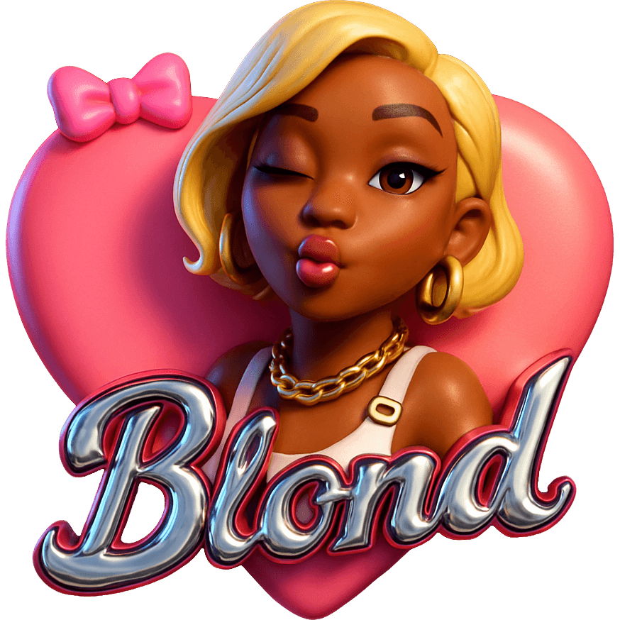 Blond la fille TikTok LIVE gift