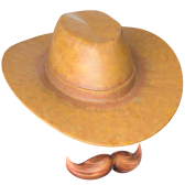 Hat and Mustache TikTok LIVE gift