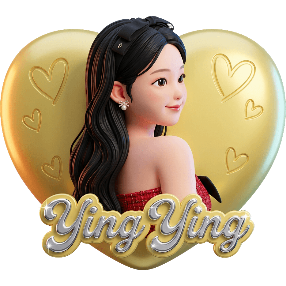 Ying Ying โบว์ดำ TikTok LIVE gift
