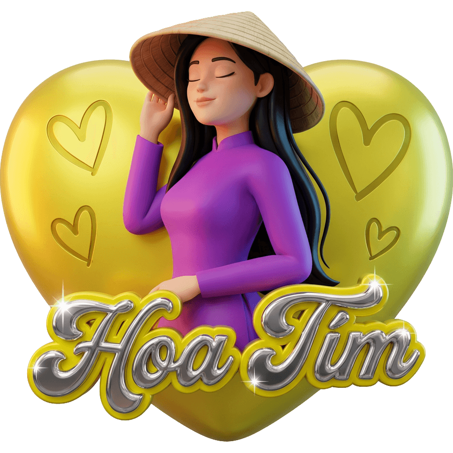 Áo Dài Hoa Tím TikTok LIVE gift