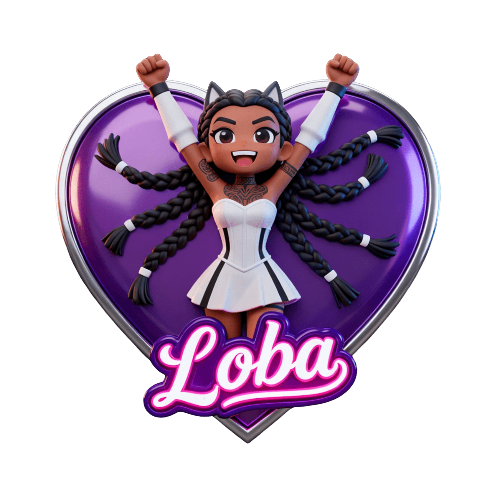 Purple Loba TikTok LIVE gift