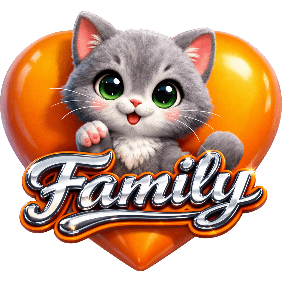 Cat Family TikTok LIVE gift