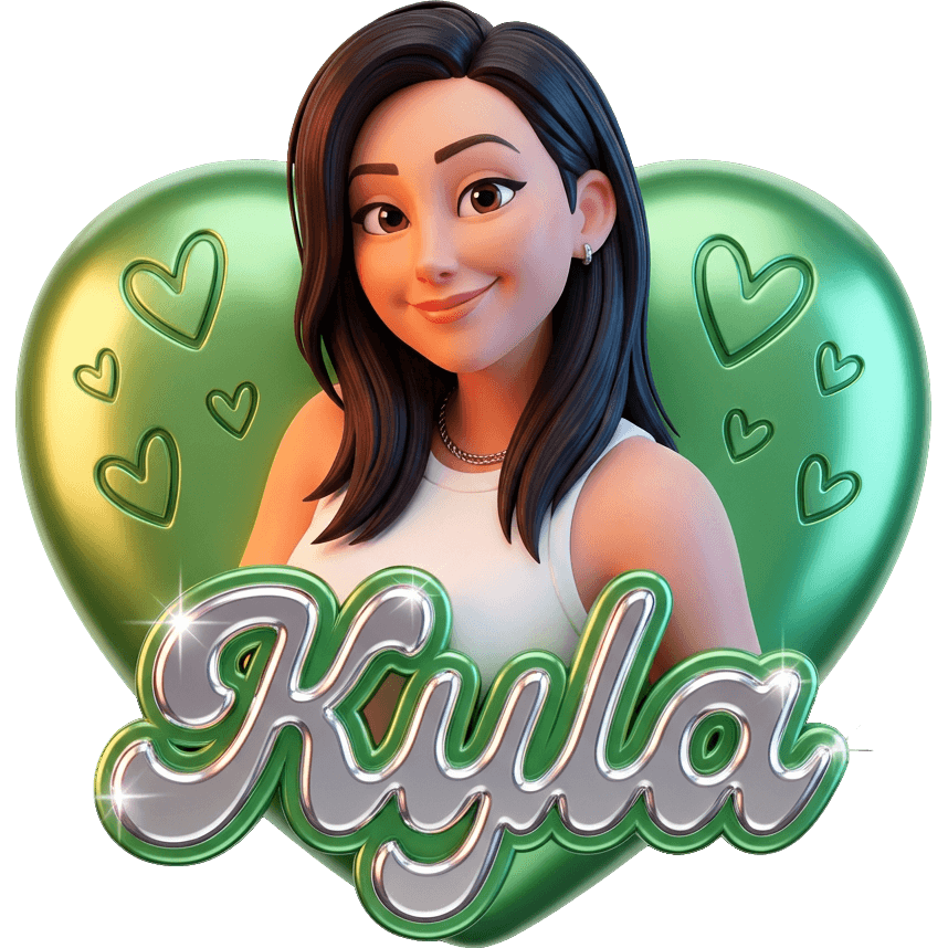 Kyla In Green TikTok LIVE gift