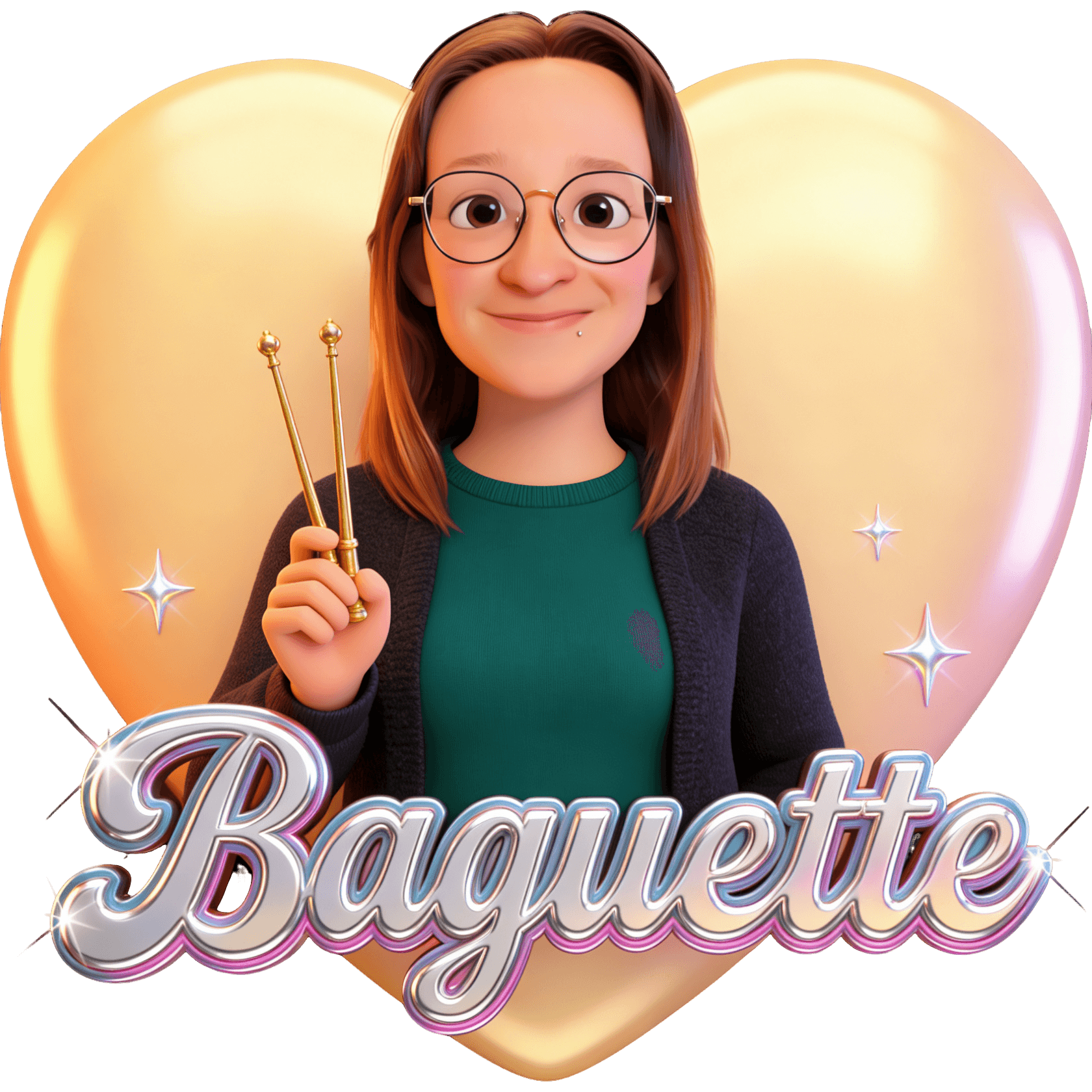 Baguette calme TikTok LIVE gift