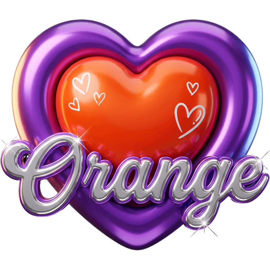 Orange TikTok LIVE gift