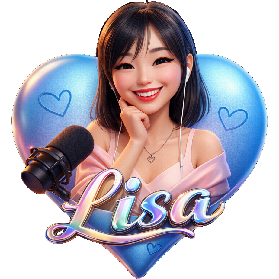 Lisa singing TikTok LIVE gift