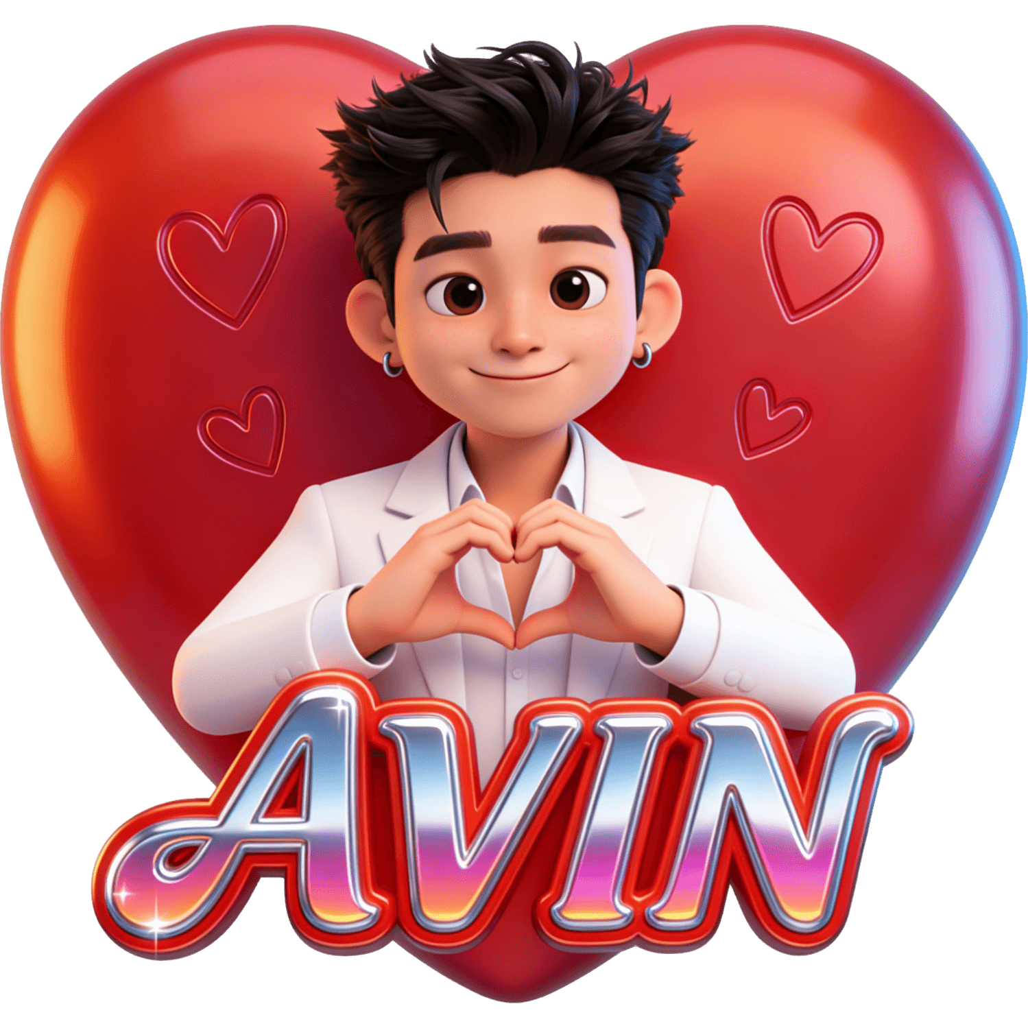 AVIN Heart TikTok LIVE gift