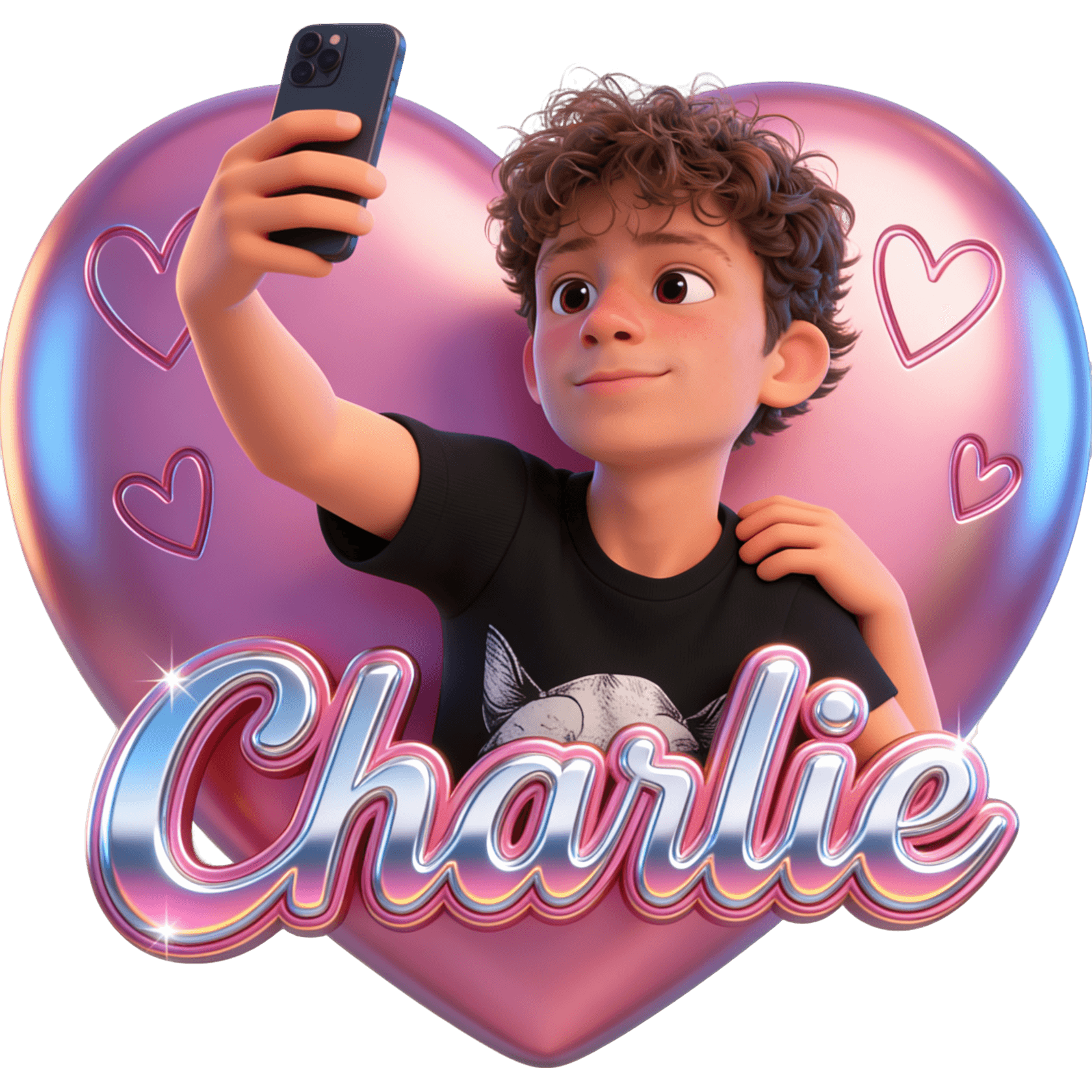 Charlie Selfie TikTok LIVE gift