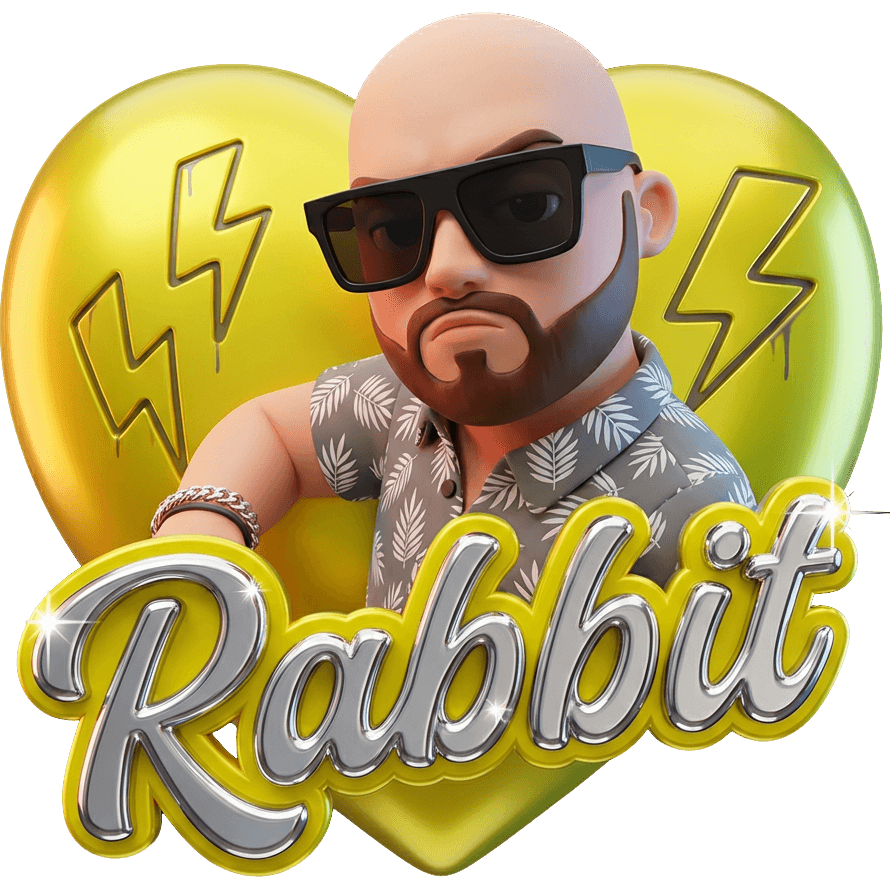 Žlutý Rabbit TikTok LIVE gift